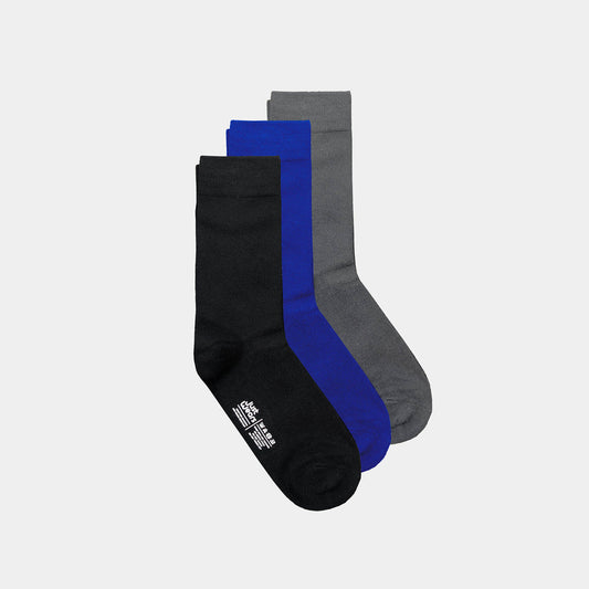 MicroModal Socks (color - Dark, Cobalt & Charcoal)