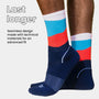 Performance Sports Socks (color - Blue Multi)