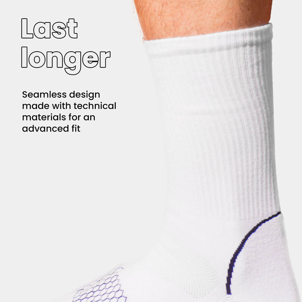 Performance Sports Socks (color - White)