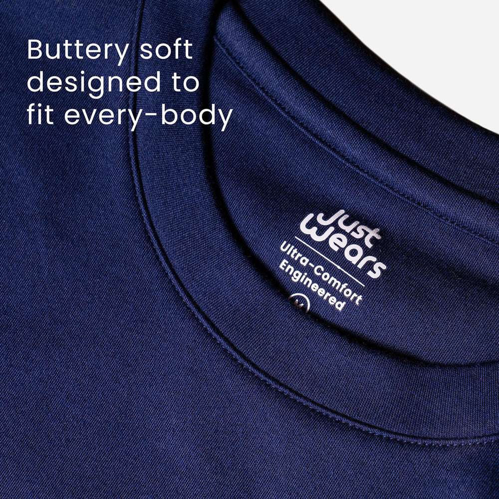 The Ultimate Comfort Tee (color - Navy)