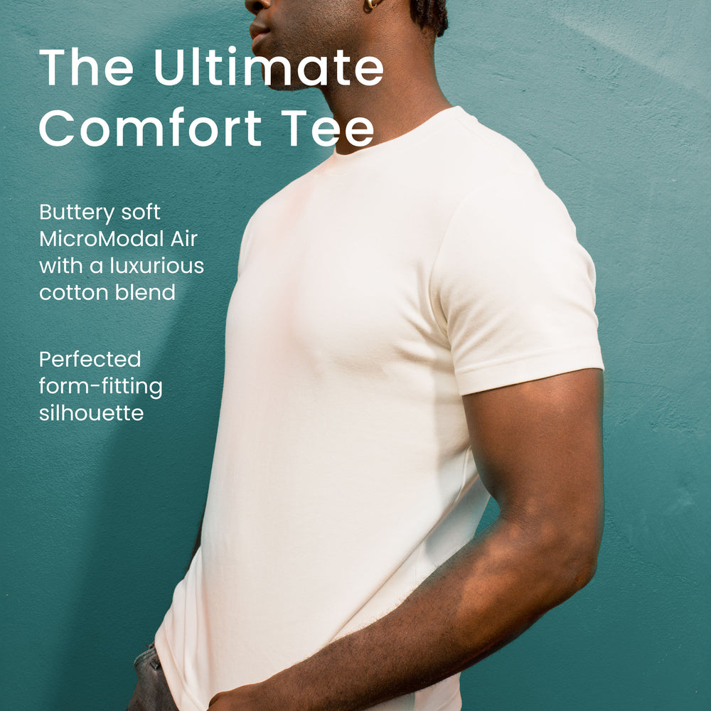 The Ultimate Comfort Tee (color - Off White)