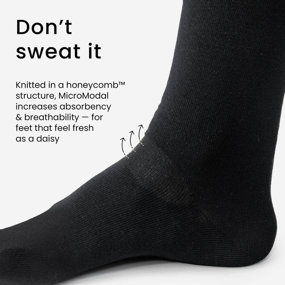 MicroModal Socks (color - Black)