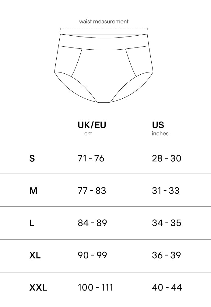Product Size Guide - Mobile