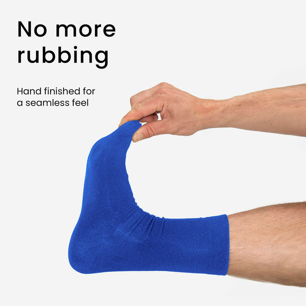 MicroModal Socks (color - Dark, Cobalt & Charcoal)