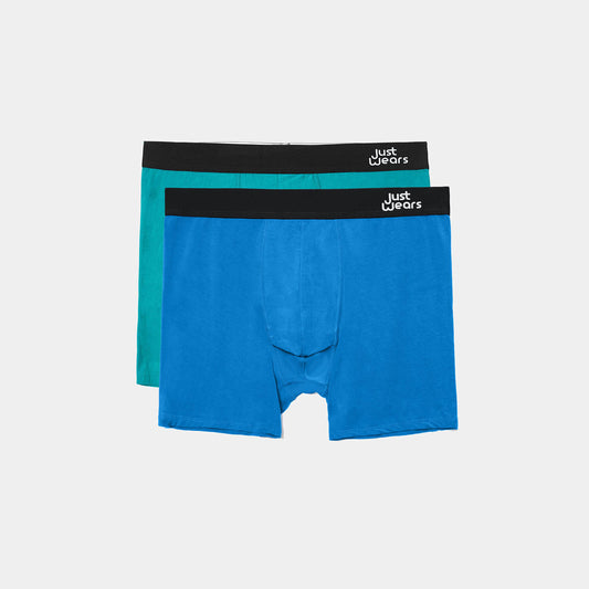 Boxer Briefs Duo Pack (color - Blue & Green)