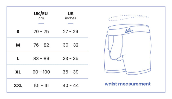 Product Size Guide - Desktop