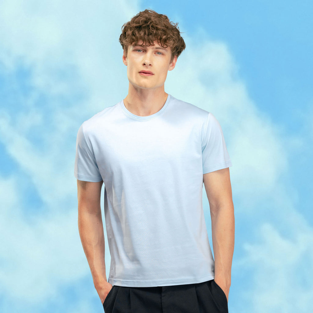 The Super Cool Tee - (color - Light Blue)