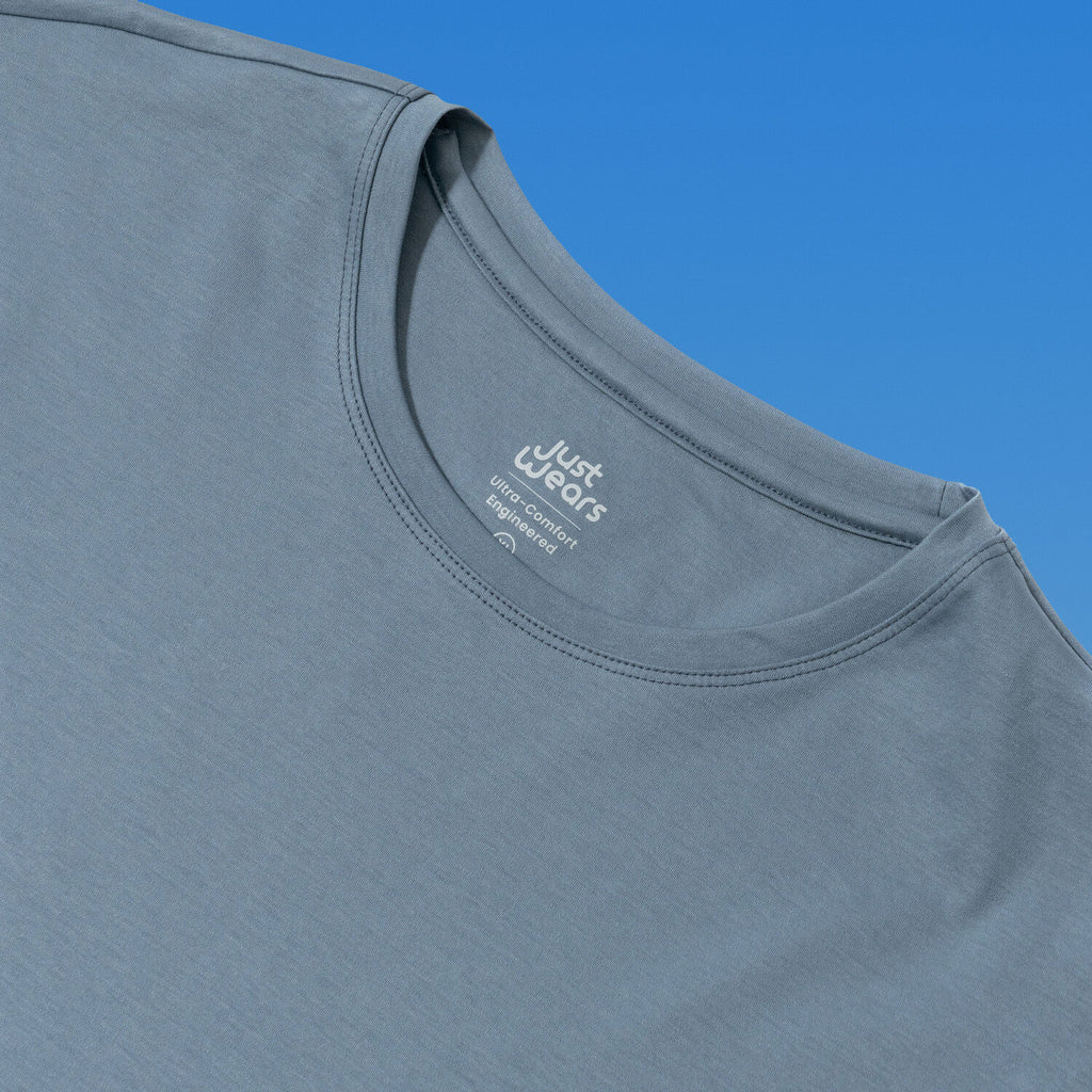 The Super Cool Tee - (color - Mid Blue)