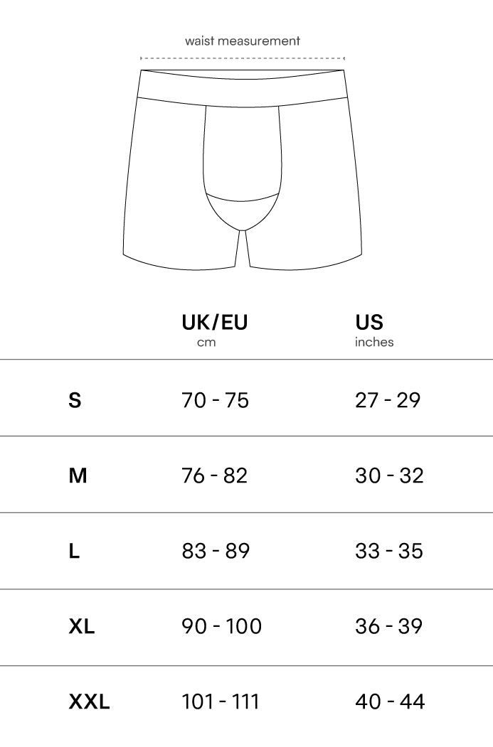 Product Size Guide - Mobile